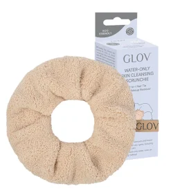 GLOV - Limpiador y coletero scrunchie Skin Cleansing - Desert Sand