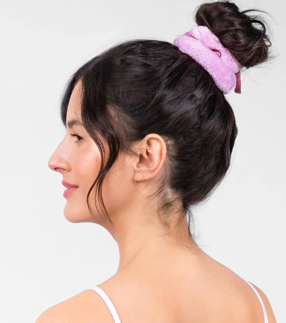 GLOV - Limpiador y coletero scrunchie Ultra Soft Face Cleansing