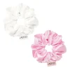 GLOV - Pack de 2 coleteros Satin Scrunchies talla M