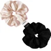 GLOV - Pack de 2 coleteros Satin Scrunchies talla S