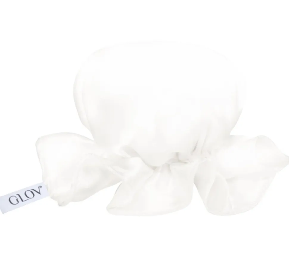 GLOV - Turbante satinado mini antiencrespamiento - Blanco
