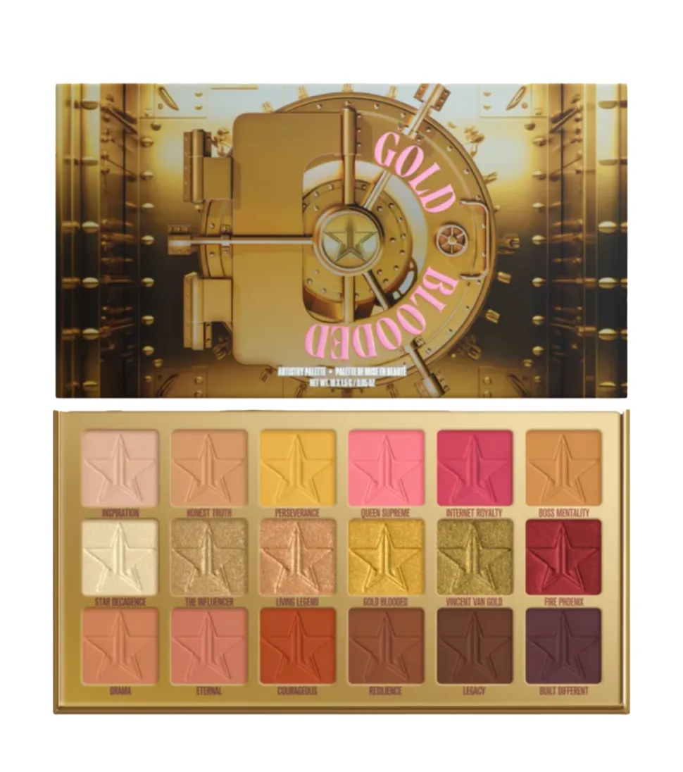 *Gold Blooded* - Paleta de sombras