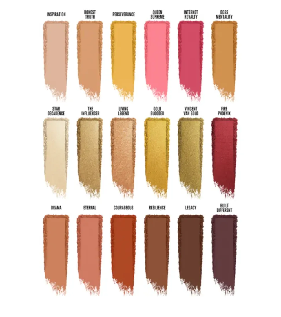 *Gold Blooded* - Paleta de sombras