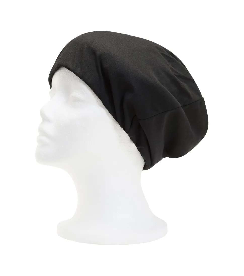 Gorro forrado de satén para el cabello Satin Cap - Negro