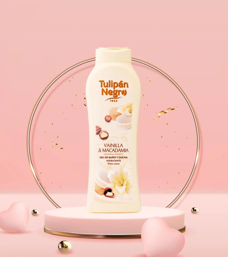 *Gourmand Intensity* - Gel de baño 650ml - Vainilla & Macadamia
