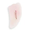 Gua Sha de cuarzo rosa