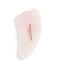Gua Sha de cuarzo rosa