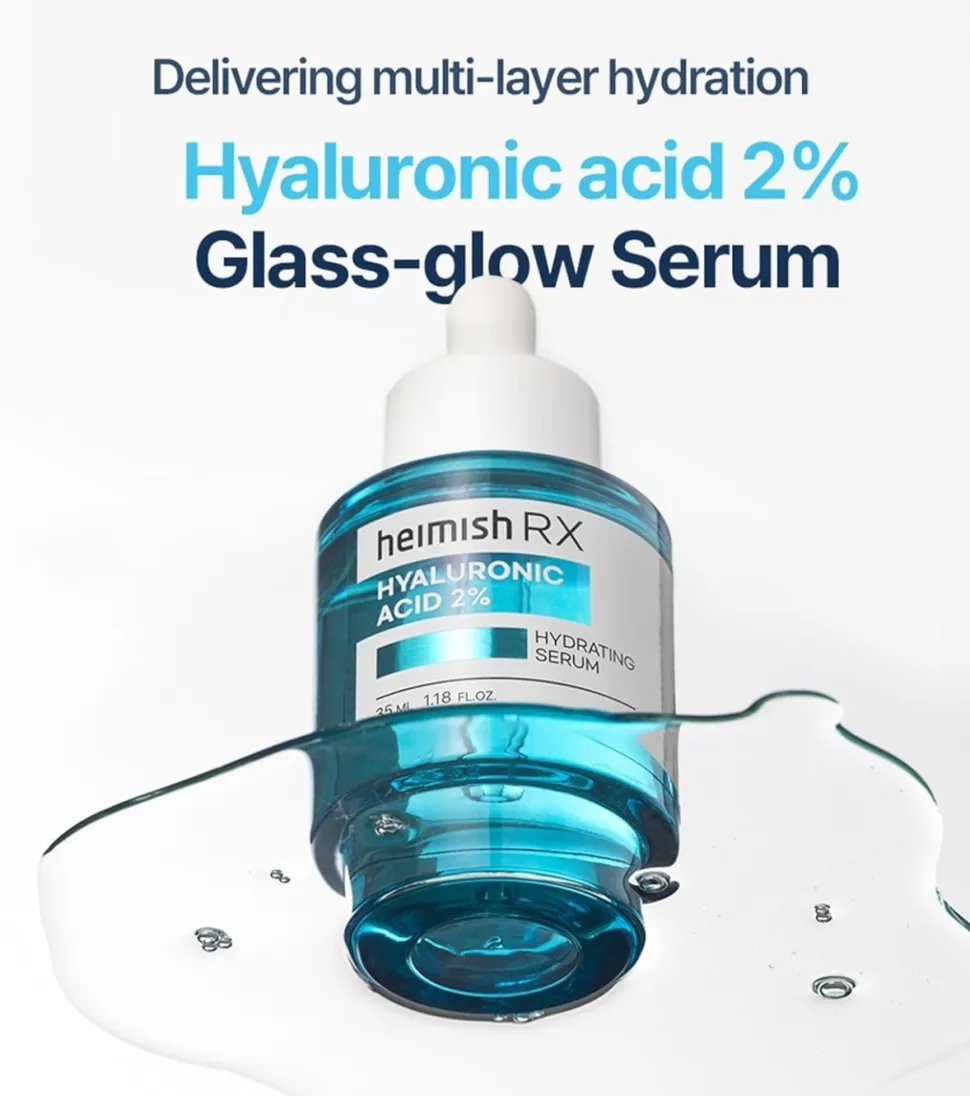*Heimish RX* - Sérum hidratante Hyaluronic Acid 2% - Piel deshidratada