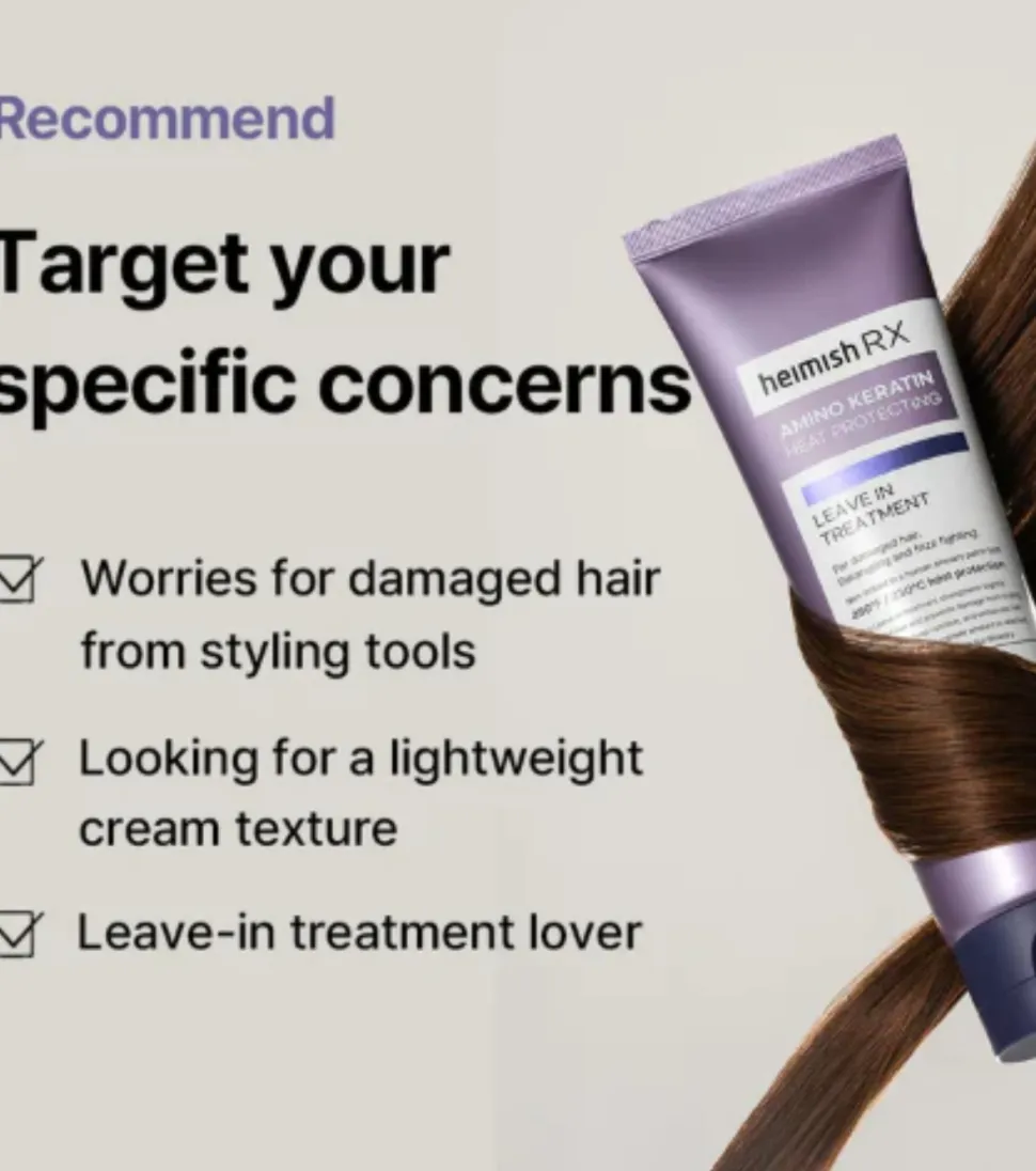 *Heimish RX* - Tratamiento capilar Leave in Amino Keratin