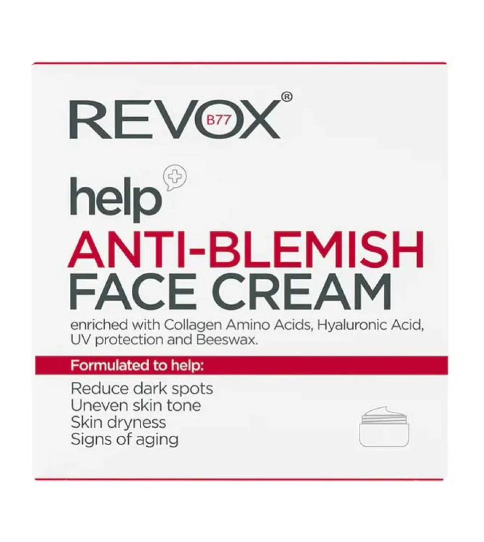 *Help* - Crema facial antimanchas Anti-Blemish