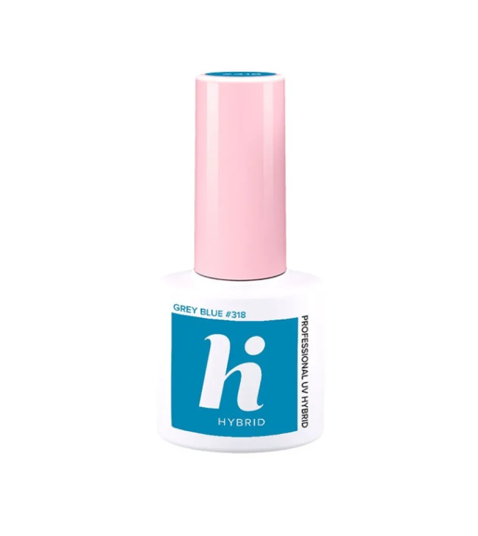 *Hi Unicorn* - Esmalte de uñas semipermanente - 318: Grey Blue