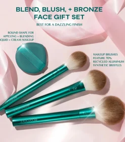 *Holidays* - Set de brochas Blend, Blush, + Bronze Face Set