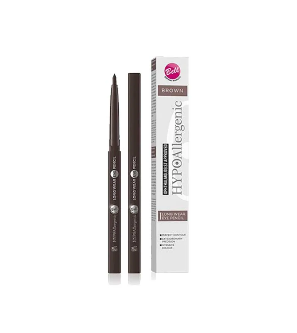HYPO Lápiz de ojos hipoalergénico - Long Wear - 02: Marrón