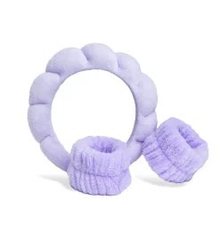 IDC Institute - Diadema para sujetar el cabello + muñequera