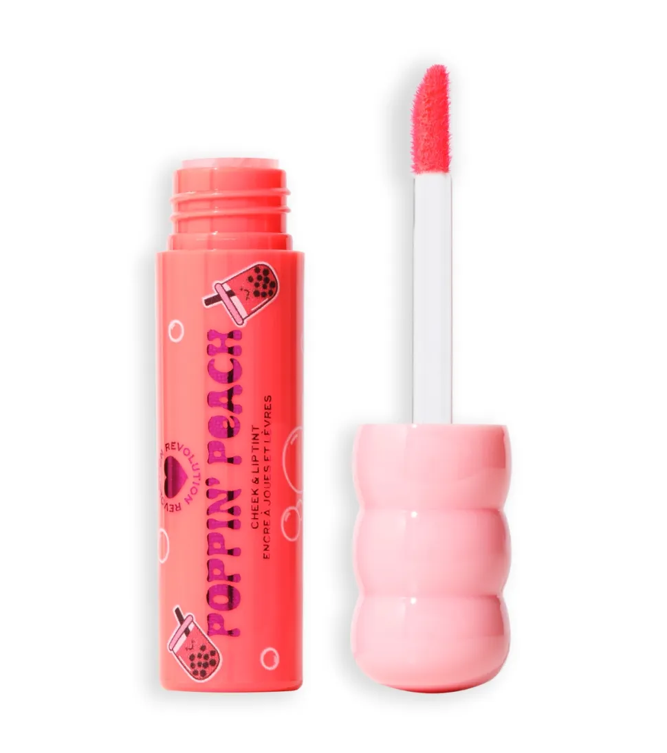 *I Heart Boba* - Tinte para mejillas y labios - Poppin´ Peach