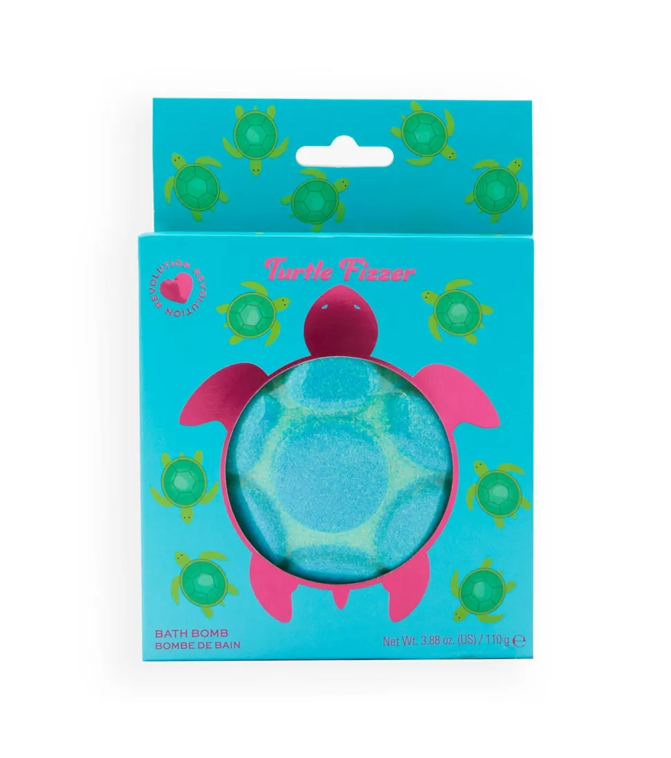 I Heart Revolution- Bomba de baño Turtle Bath Fizzer