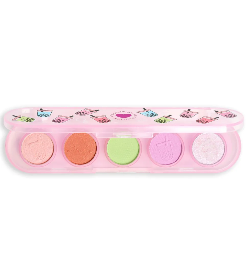 I Heart Revolution- *I Heart Boba* - Mini paleta de sombras Mini Matchi Palette