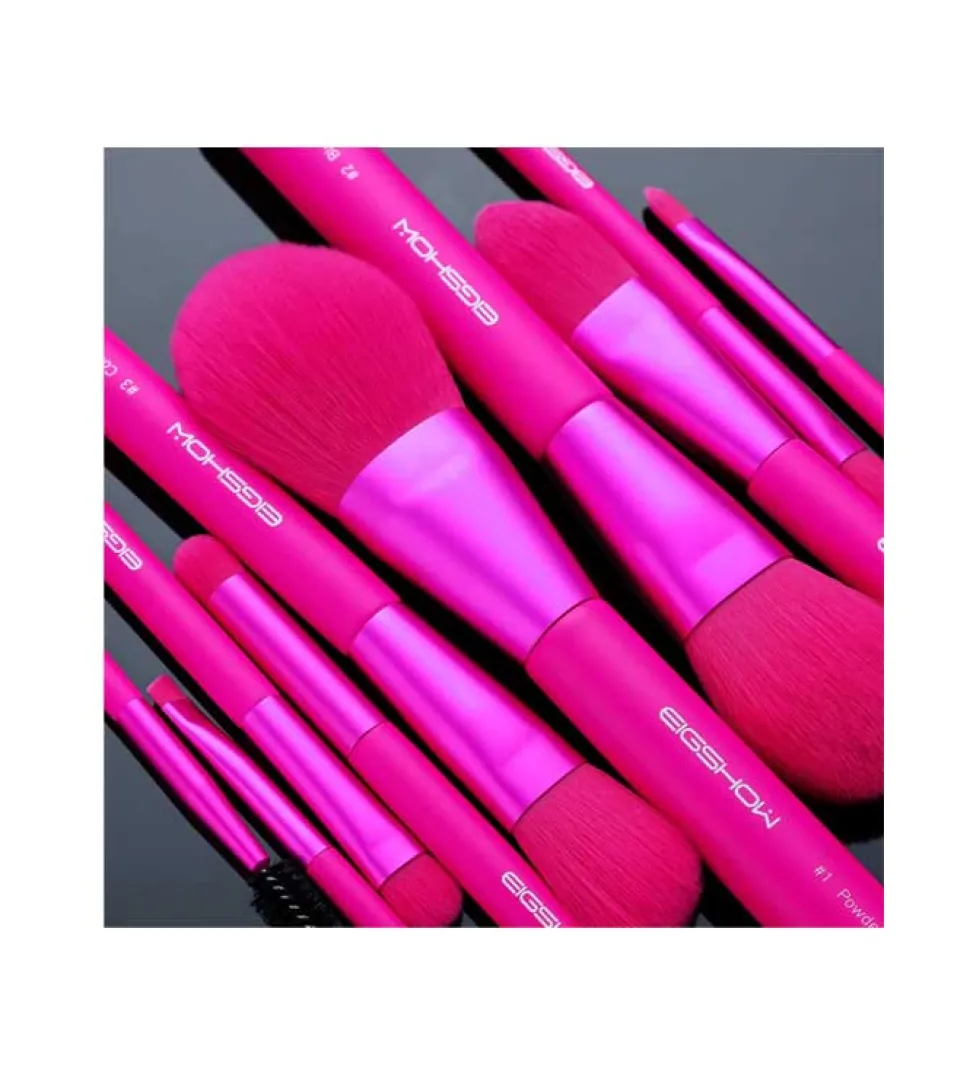 *Into You* - Set de brochas (10 piezas) - Magenta