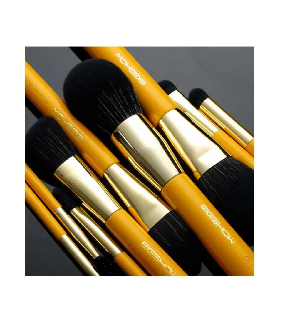 *Into You* - Set de brochas (10 piezas) - Amarillo