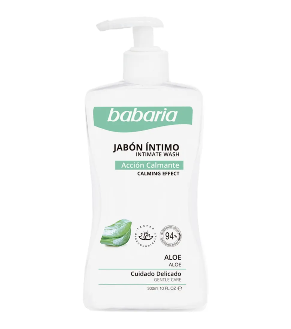Jabón íntimo con ácido láctico - Acción calmante - Aloe