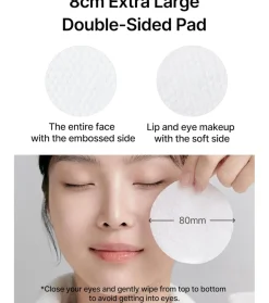 *Ji Woo Gae* - Almohadillas limpiadoras One Step Mild Pad - 60ea
