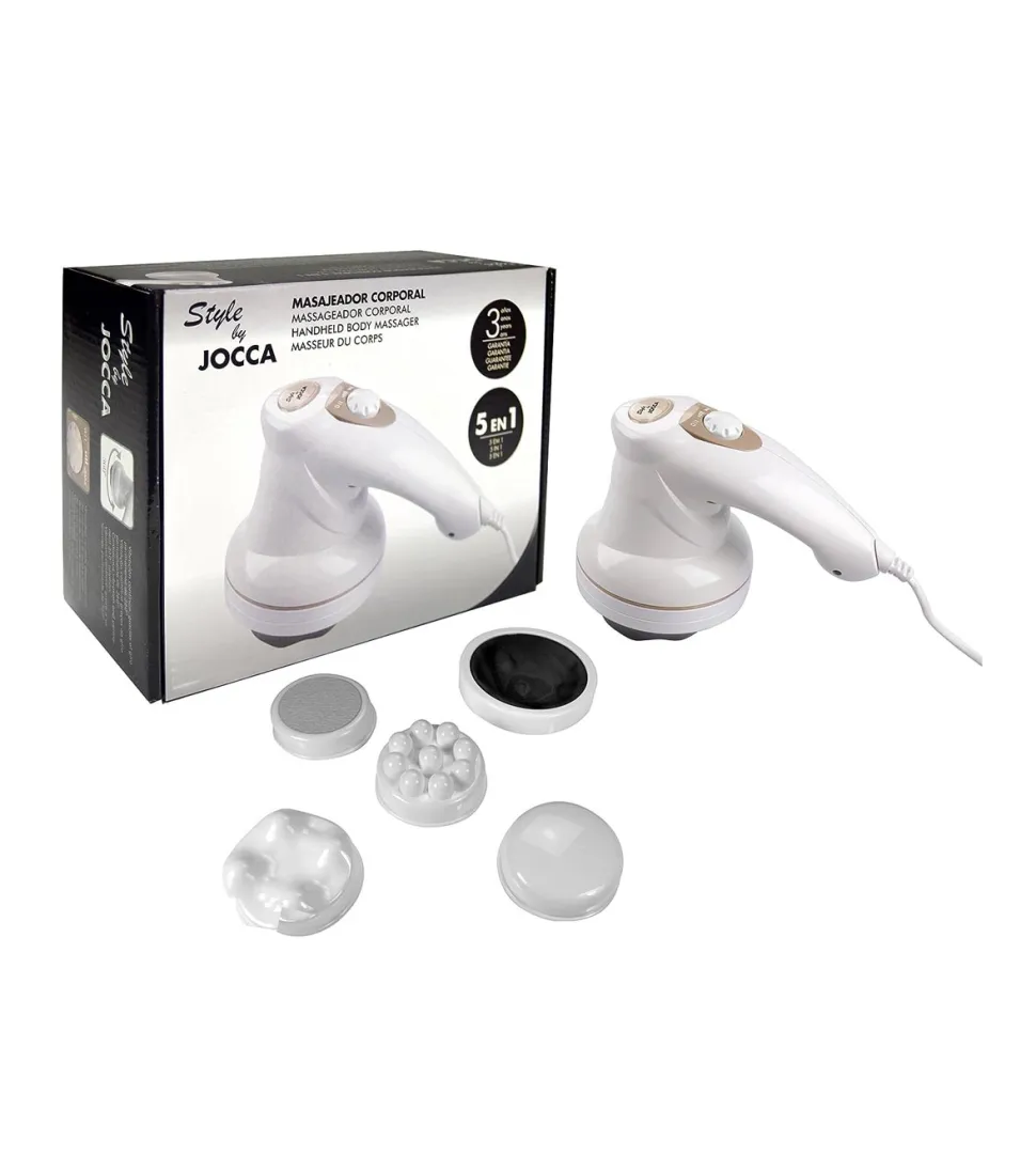 Jocca - Masajeador corporal anticelulítico vibratorio 5 en 1