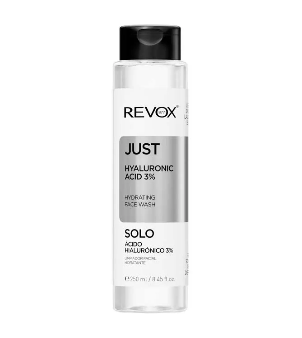 *Just* - Limpiador facial hidratante Ácido Hialurónico 3%