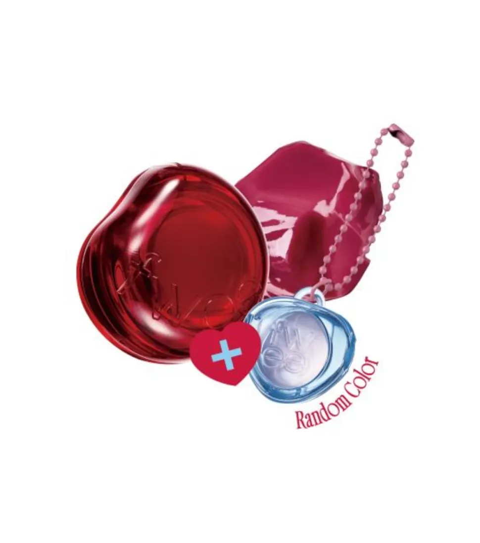 *Keyring* - Bálsamo con color para labios y mejillas con llavero Jelly Pot - JR03: Cherry Ppo