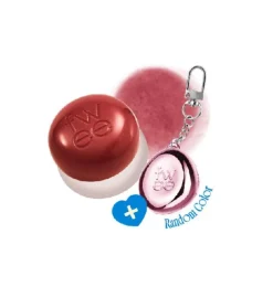 *Keyring* - Bálsamo con color para labios y mejillas con llavero Pudding Pot - RS05: Film