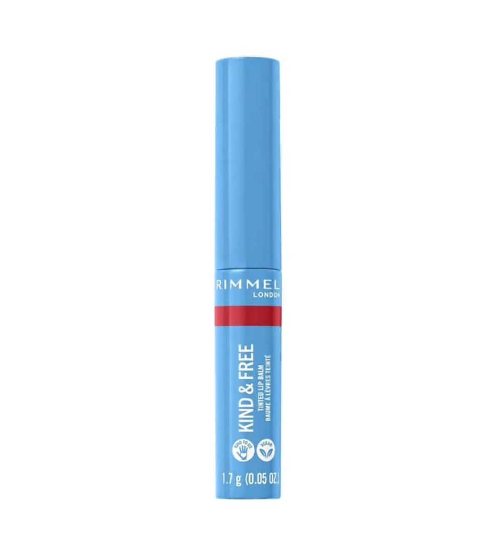 *Kind & Free* - Bálsamo labial Tinted Lip Balm - 05: Turbo red