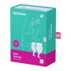 Kit de copas menstruales Feel Secure (15 + 20 ml) - Azul Claro