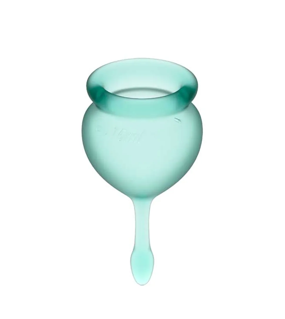 Kit de copas menstruales Feel Good (15 + 20 ml) - Verde Oscuro
