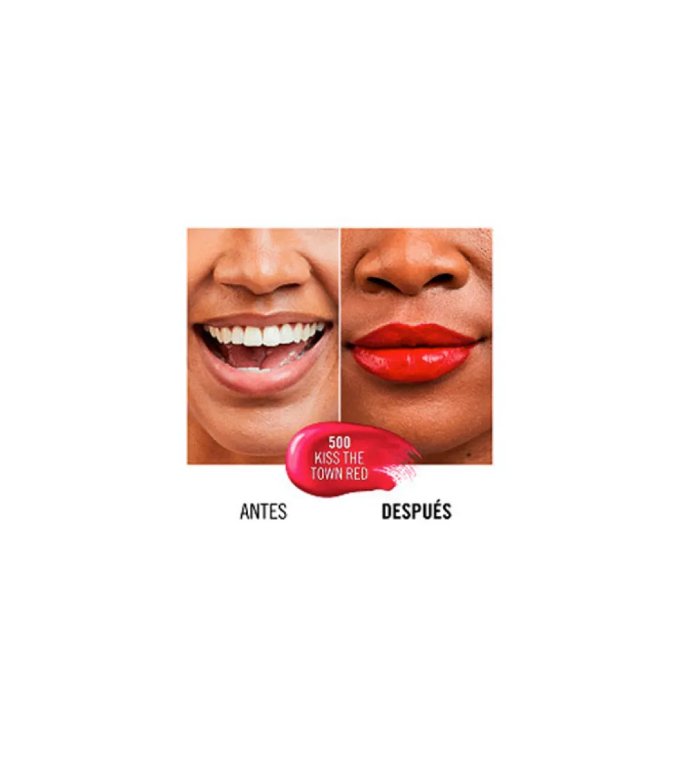 Labial líquido Lasting Provocalips -500: Kiss The Town Red