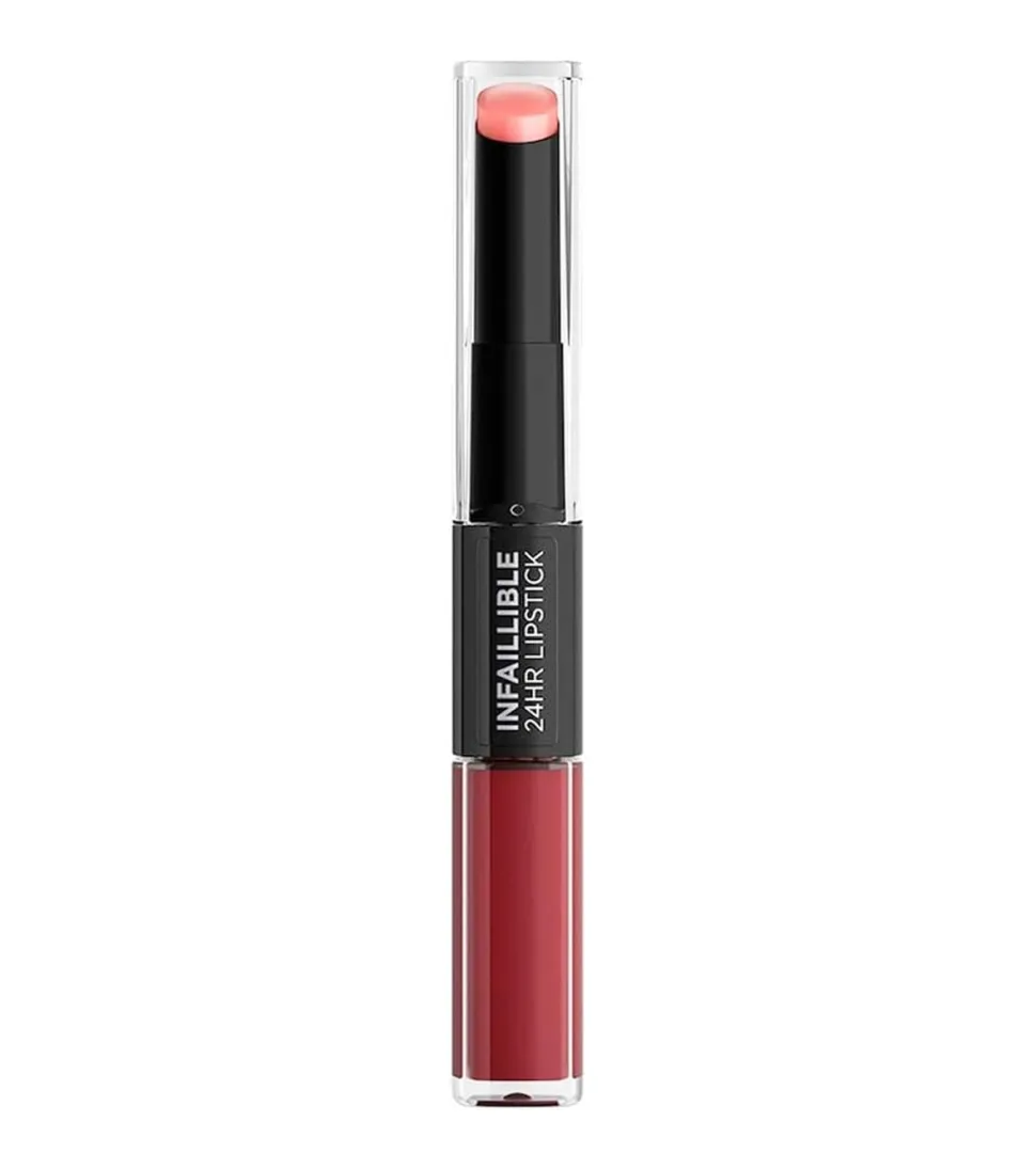 Labial líquido 2 pasos Infalible 24h - 502: Red To Stay