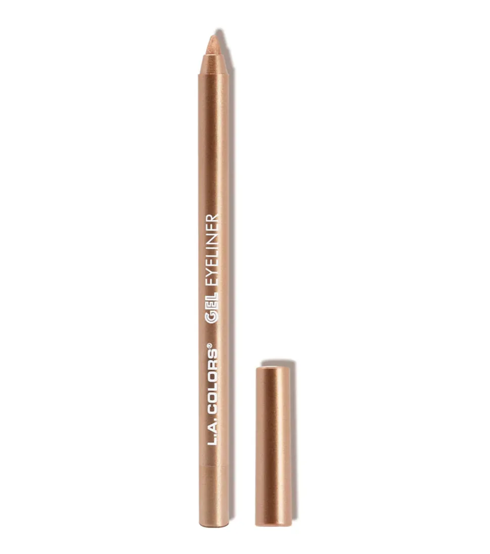 L.A Colors - Delineador de ojos Gel Eyeliner - Rose Gold Shimmer