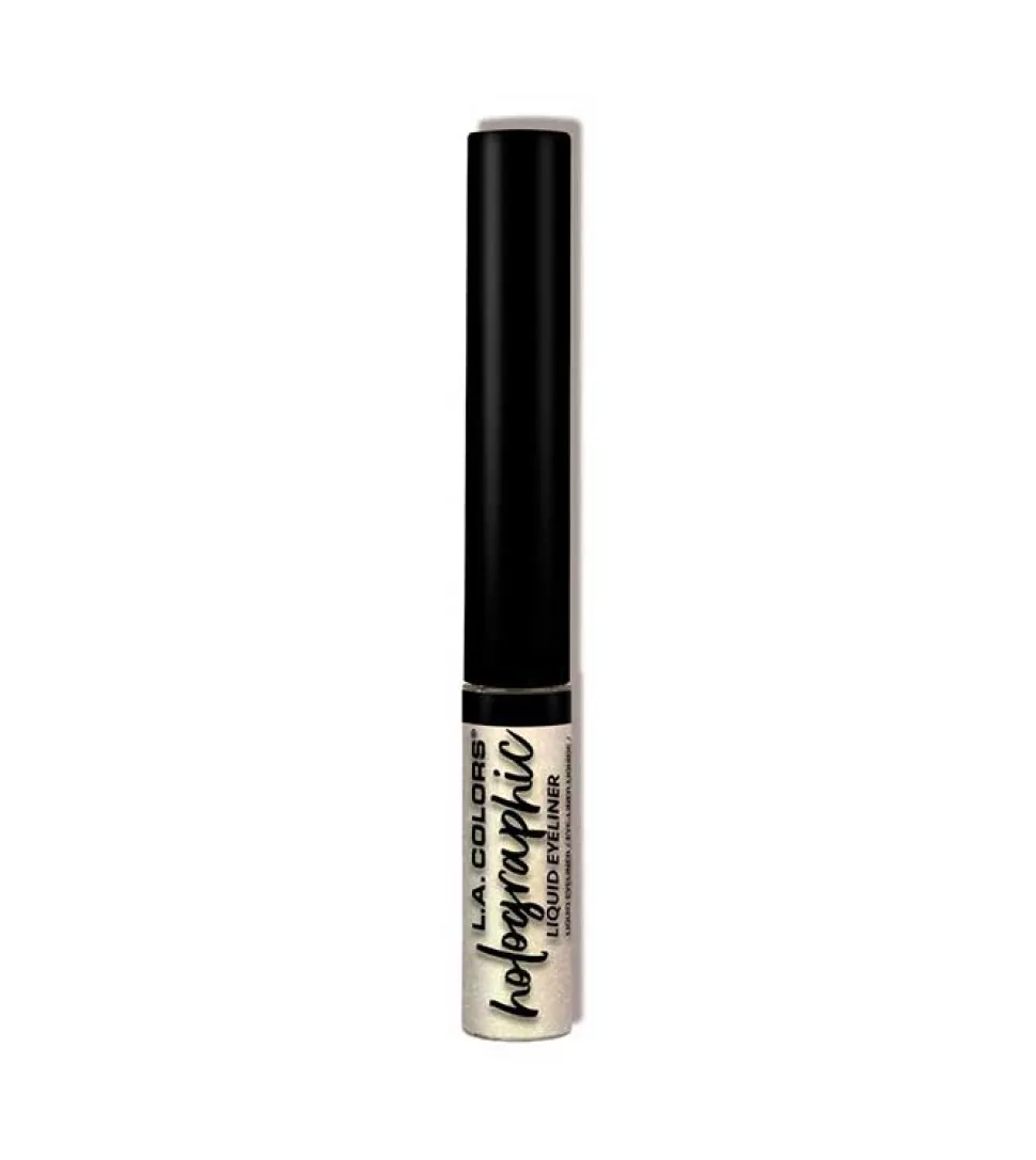 L.A Colors - Delineador de ojos líquido - CLE808 Holographic Galactic Gold
