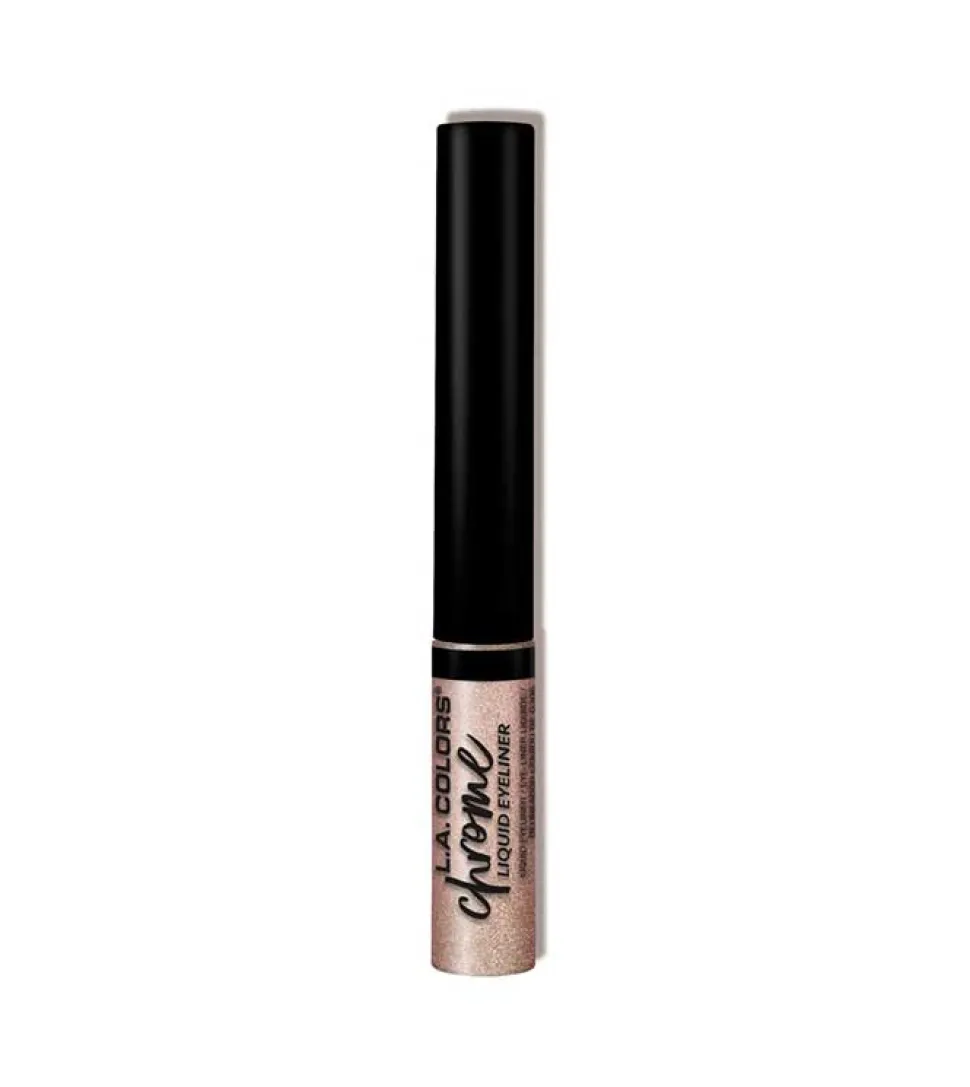 L.A Colors - Delineador de ojos líquido - CLE806 Chrome Rose Gold