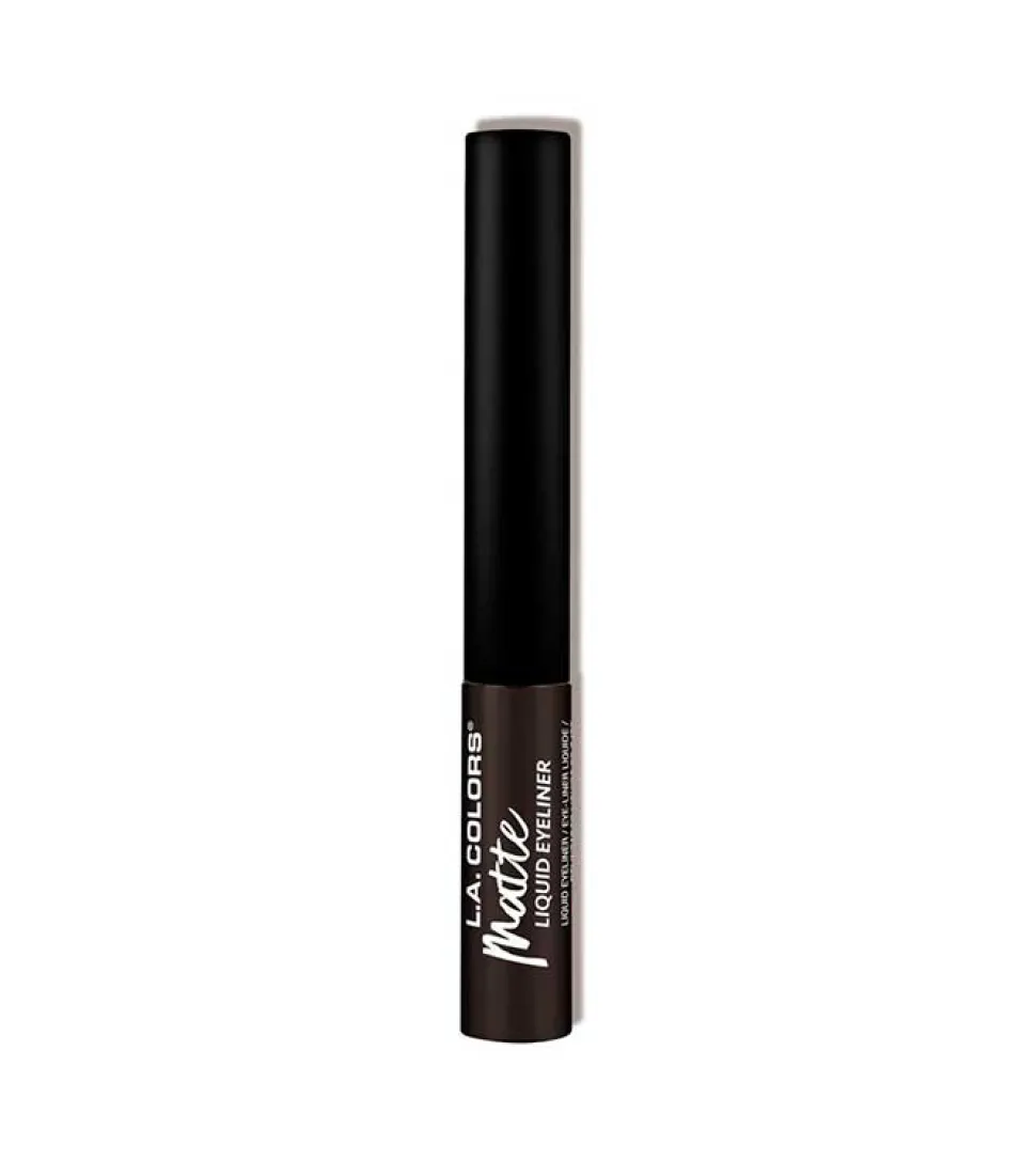L.A Colors - Delineador de ojos líquido - CLE802 Matte Dark Brown