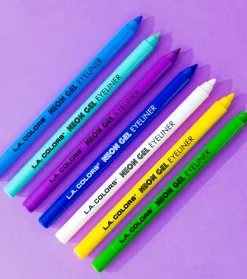 L.A Colors - Delineador de ojos Neon Gel Eyeliner - Citrus