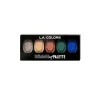 L.A Colors - *Shimmer eye* - Paleta de sombras de ojos: Be bright