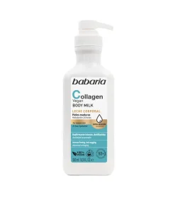 Leche corporal con colágeno vegano