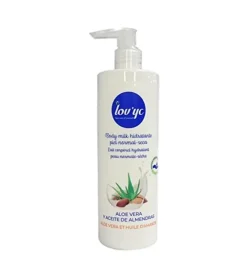 Leche corporal hidratante aloe vera y aceite de almendras - Piel normal a seca