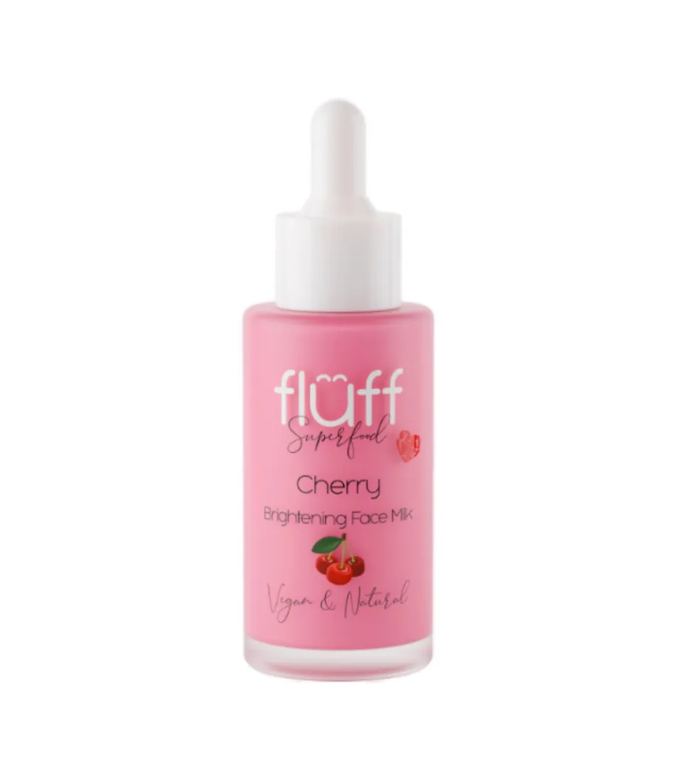 Leche facial iluminadora - Cereza
