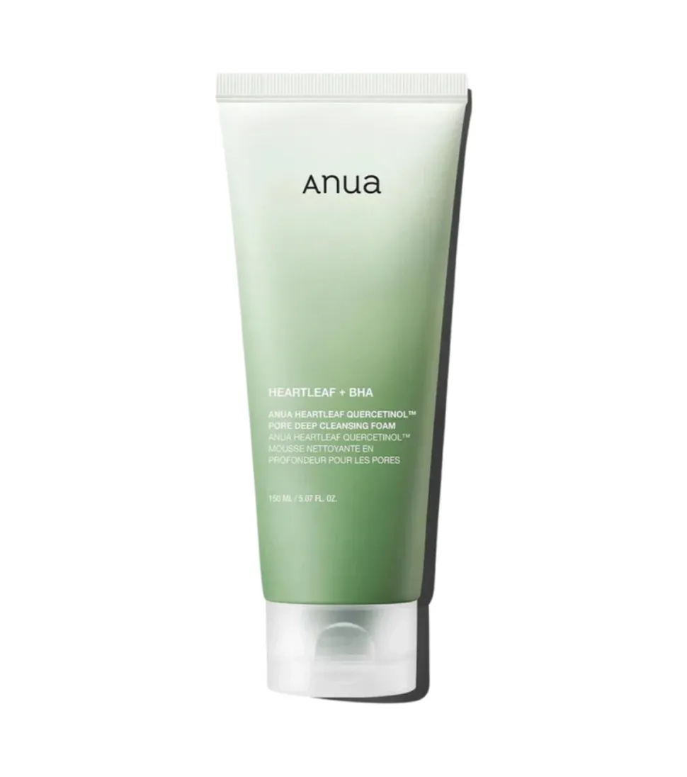 Limpiador facial en espuma Heartleaf Quercetinol