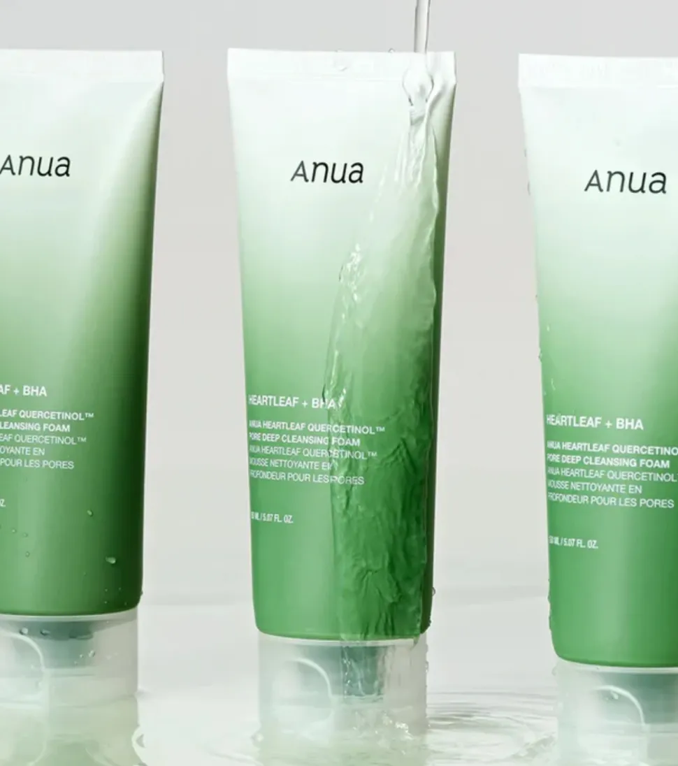 Limpiador facial en espuma Heartleaf Quercetinol