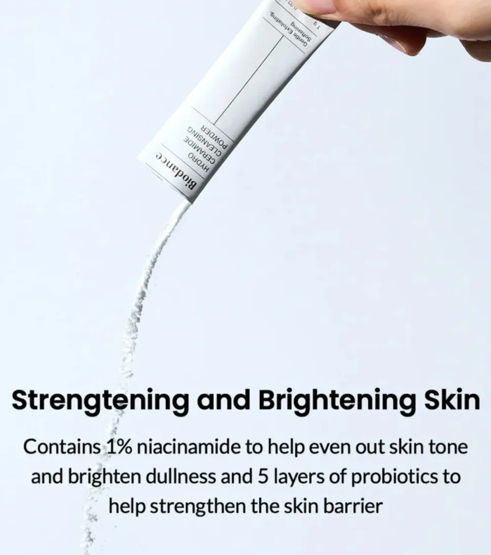 Limpiador facial en polvo Hydro Ceramide