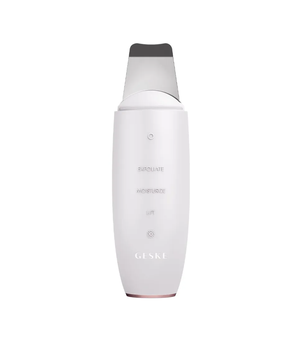 Limpiador MicroCurrent Skin Scrubber & Blackhead Remover 9 en 1 - White Rose Gold