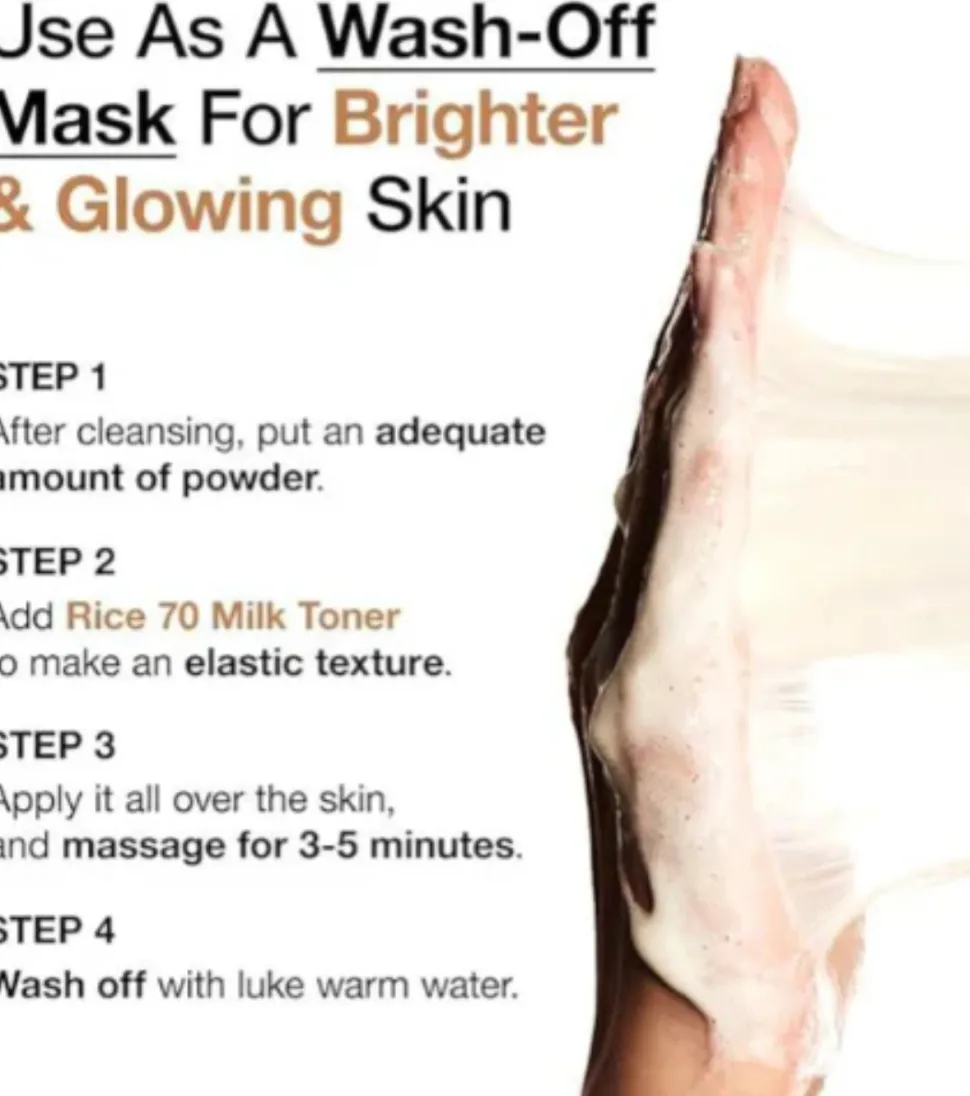 Limpiador Rice Enzyme Brightening Cleansing Powder