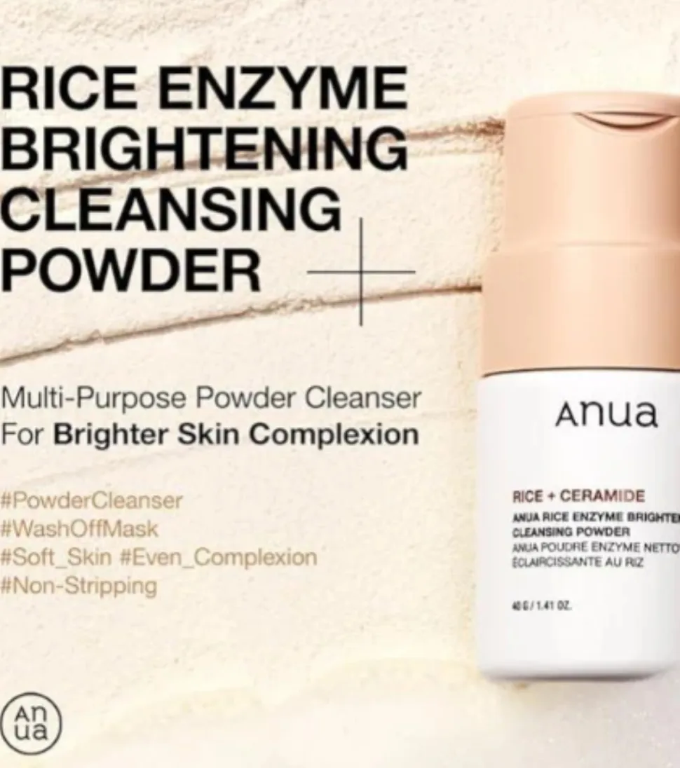 Limpiador Rice Enzyme Brightening Cleansing Powder