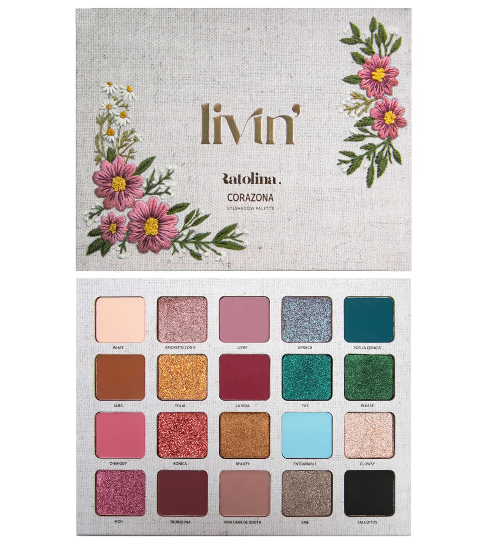 Livin' by Ratolina - Paleta de sombras de ojos